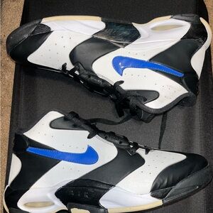 Nike flight 1 95 air Max Black and White Sneakers with Chunky Sole